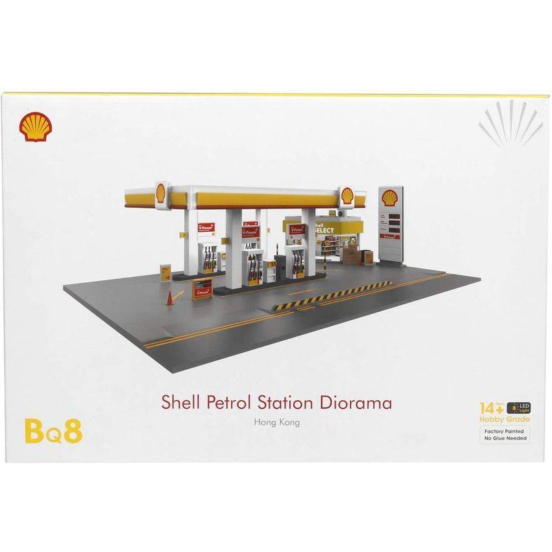【最安値挑戦中】 TinyQ BQ08 Shell シェル ガソリンスタンド ジオラマセット 【2395783745】(12244円)