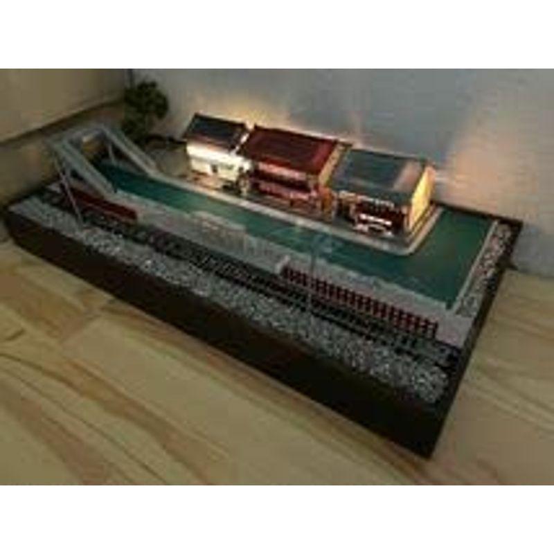 Nゲージ ジオラマ 街道 沿い 無人 駅 ストラクチャー 建物 室内灯付 ローカル 線 情景 駅 茶店 旅籠 倉 蔵 地方 私鉄 ライト 点 駅 ジオラマ 街道 沿い 無人 ストラクチャー 建物 室内灯付 ローカル 線 情景 茶店 旅籠 倉 蔵 地方 私鉄 ライト 点 　