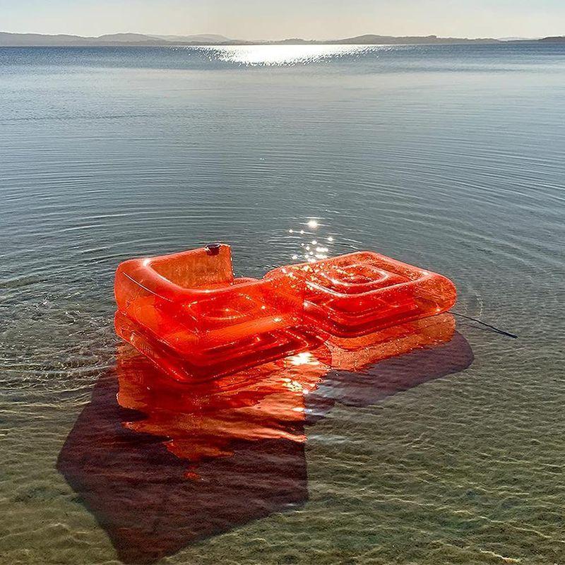 SUNNYLIFE(サニーライフ) ライロチェア ネオンパマロウ サニーライフ ライロチェア ネオンパマロウ