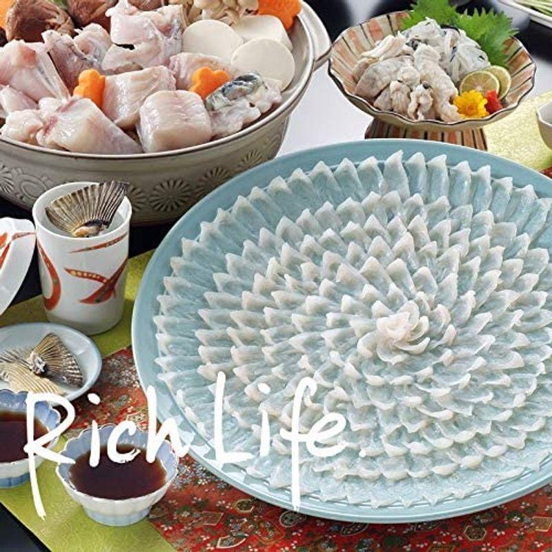 前田家 国産 4人前 500g とらふぐ ふく ふぐあら ふぐ刺し トラフグ フルコース 下関 唐戸市場 天然 直送 青田焼 青磁皿34cm ついに再販開始 天然