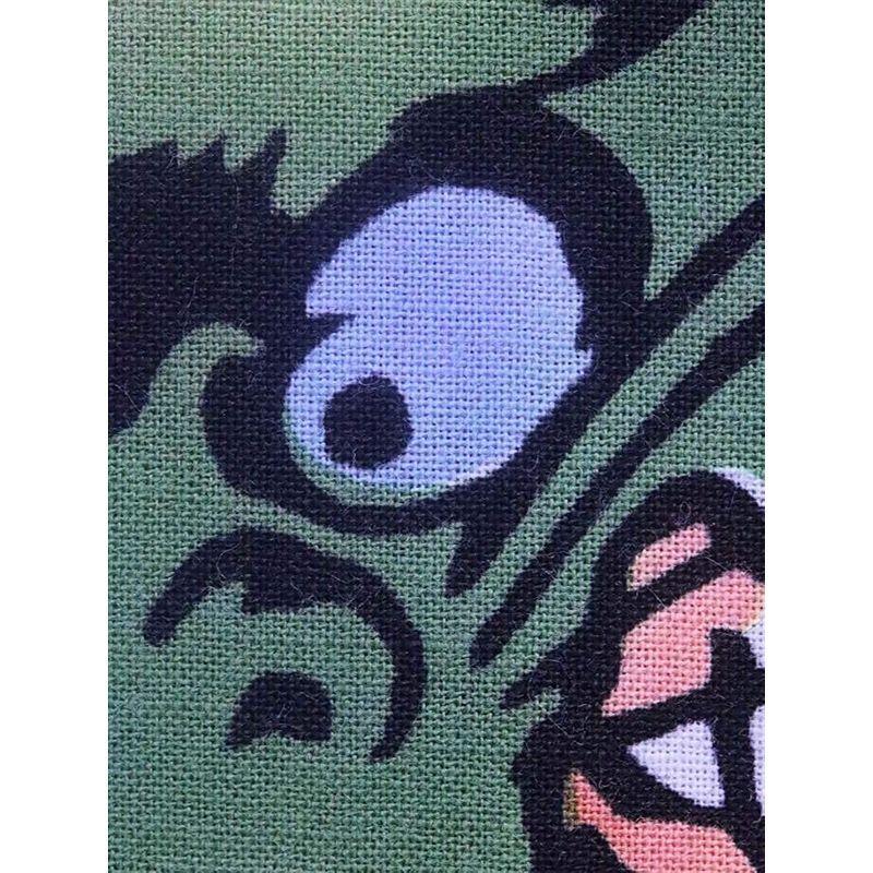 【訳あり・新品】 男物浴衣反物 No.536 獅子・牡丹柄・多色地 【L2156498187】(76281円)