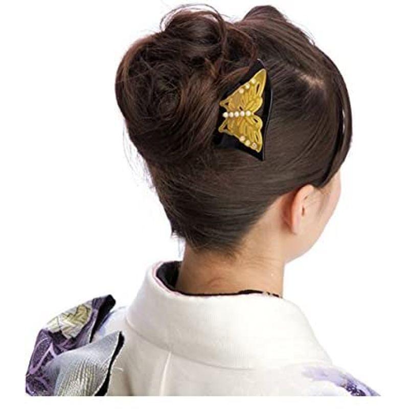 透かし彫り 蝶パール ラインストーン 結婚式 髪飾り 留袖 着物 和装 簪 髪型 婚礼 Hotlife 通販 Yahoo ショッピング