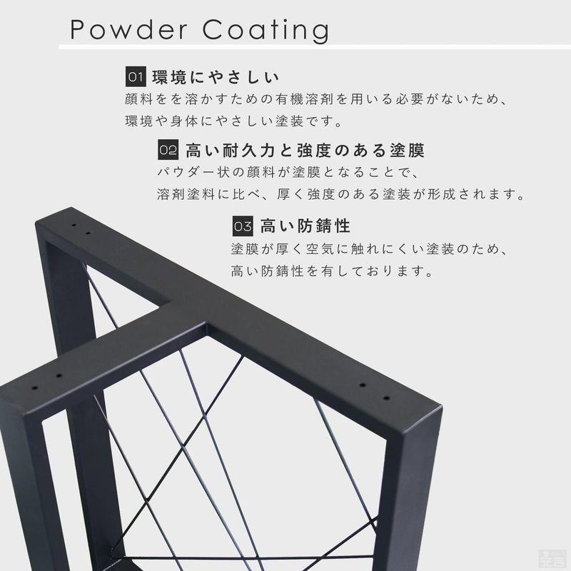 テーブル脚 アイアン脚 2脚セット 67cm 鉄脚 パーツ L字型 ストライプ アイアン脚 2脚セット 67cm 鉄脚 パーツ L字型 ストライプ サイズ 1脚 約
