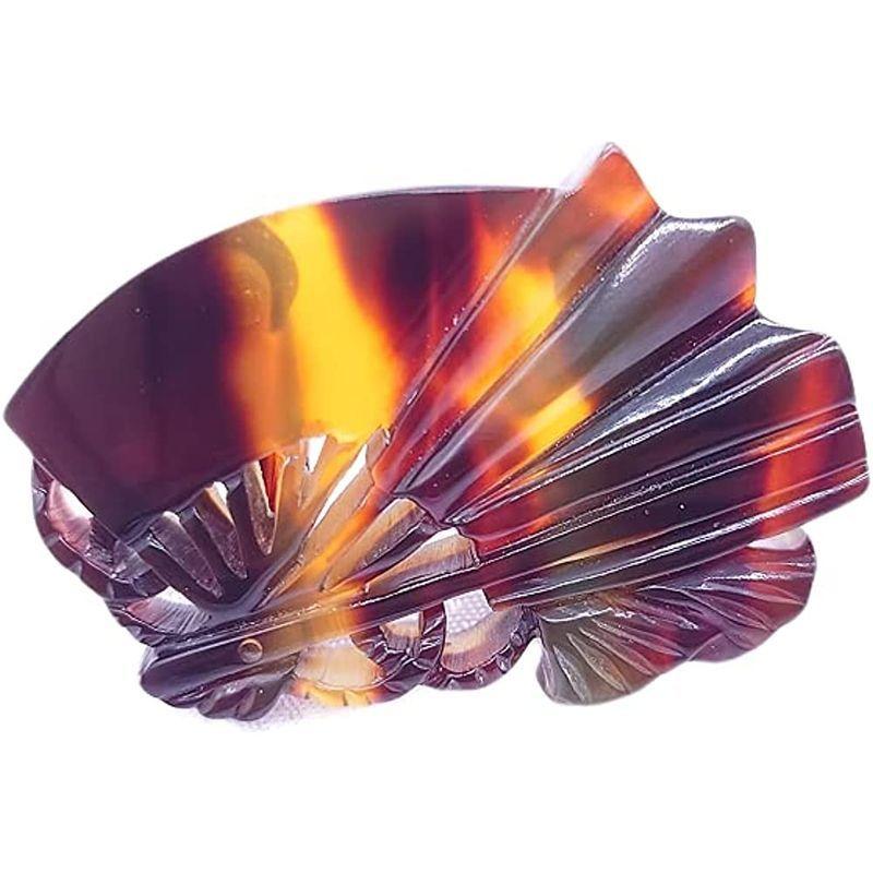 【新品 30%off 送料無料】 天然工房 べっこう屋さん 本べっ甲 バラフ 扇子 着物 帯留め （ob-008) 【BCD5536466925】(19584円)