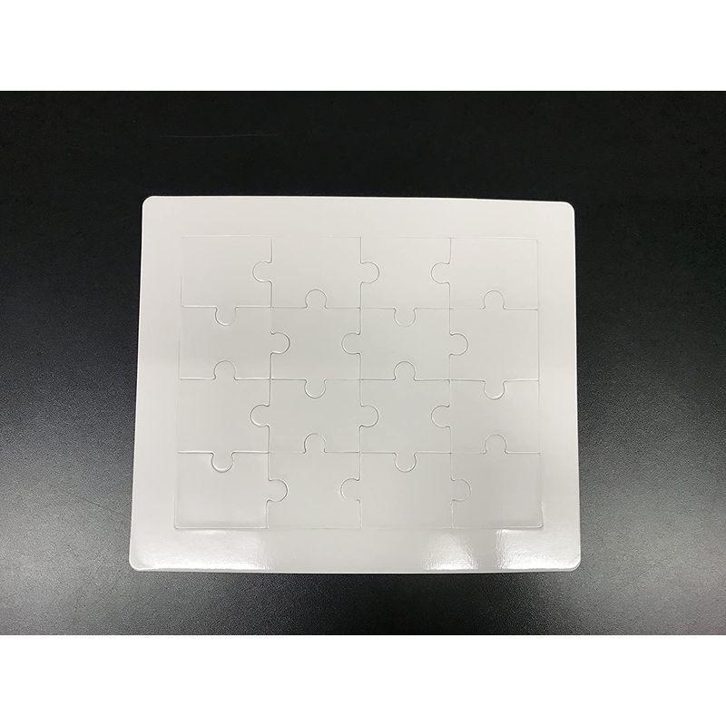 オリジナルジグソーパズル材料 16ピース10枚セット白パズル ホワイトパズル メッセージパズル お絵かきパズル らくがきパズル 無地パズル ジグソーパズル 21人気の Love Your Body At