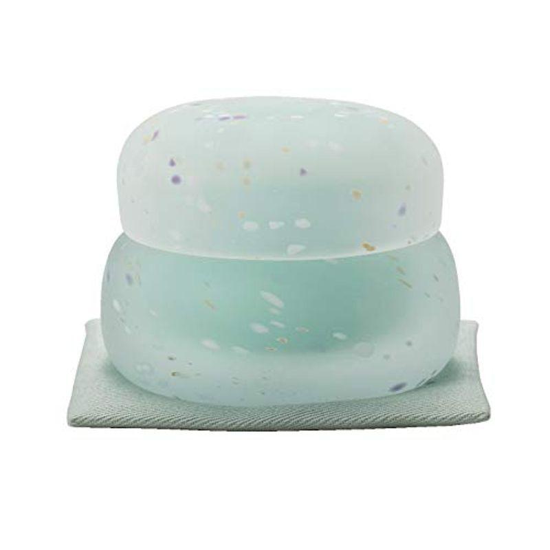 ソウルプチポット ミニ骨壷 ガラス 彩 ソラ 手元供養 分骨用 ミニ骨壺 605 ブルー