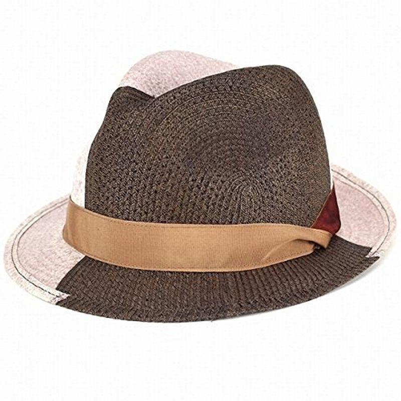 財布 帽子 ファッション小物 色移り有り Tesi テシ 春夏 ペーパー ハット 中折れ メンズ レディース イタリア 2トーンカラー 茶 濃茶 D7zxqepern Www Boulevardrestaurants Com