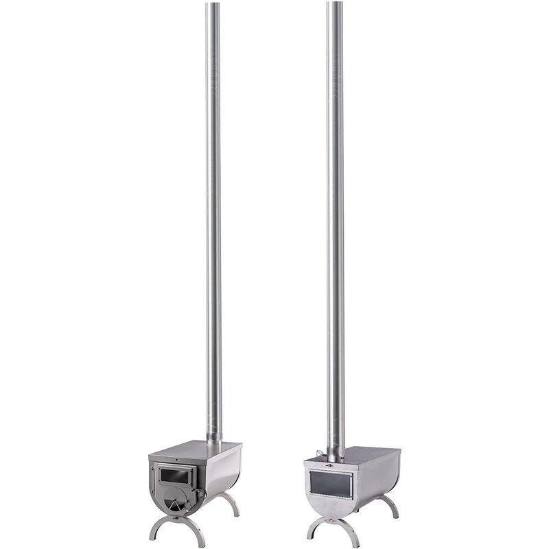 CHANGE MOORE 折りたたみ薪ストーブ 組立式 軽量2.8kg 304ステンレス コンパクト アウトドアコンロ キャンプ 収納袋付き 304ステンレス MOORE 折りたたみ薪ストーブ 組立式 軽量2 8kg コンパクト アウトドアコンロ キャンプ 収納袋付き