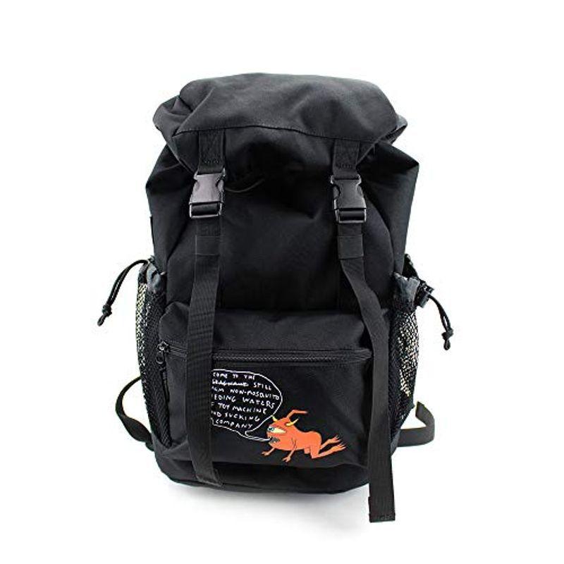 トイマシーン(TOY MACHINE) リュック フラップバックパック ストリートシリーズ ブラック TM-B013-BK