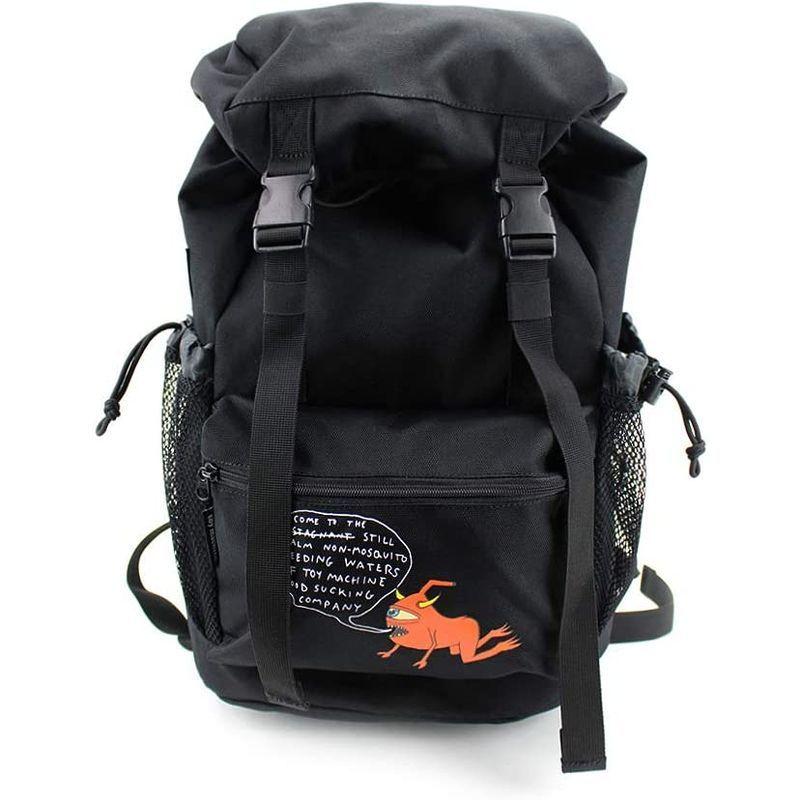 トイマシーン(TOY MACHINE) リュック フラップバックパック ストリートシリーズ ブラック TM-B013-BK TOY MACHINE リュック フラップバックパック ストリートシリーズ ブラック TM B013 BK 　