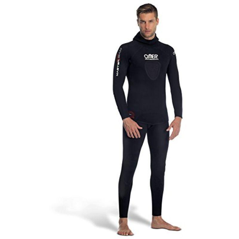 OMER MASTER TEAM 5mm Mサイズ（サイズ：3）ウェットスーツ 2ピース 股掛け付かぶりスタイルジャケット&ロングジョン（オ