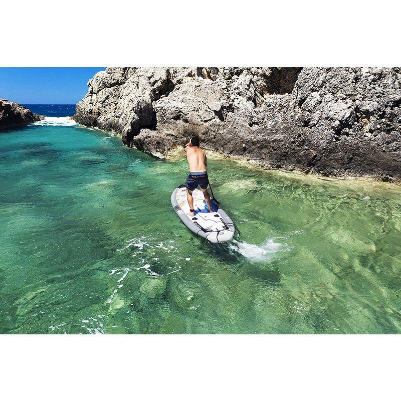 AquaMarina(アクアマリーナ) SUP インフレータブル スタンドアップパドルボード DRIFT BT-20DRP-A， ブラウン 22 CHRISTENSON SURFBOARD クリステンソン サーフボード FISH フィッシュ twin ツインフィン FUTURES