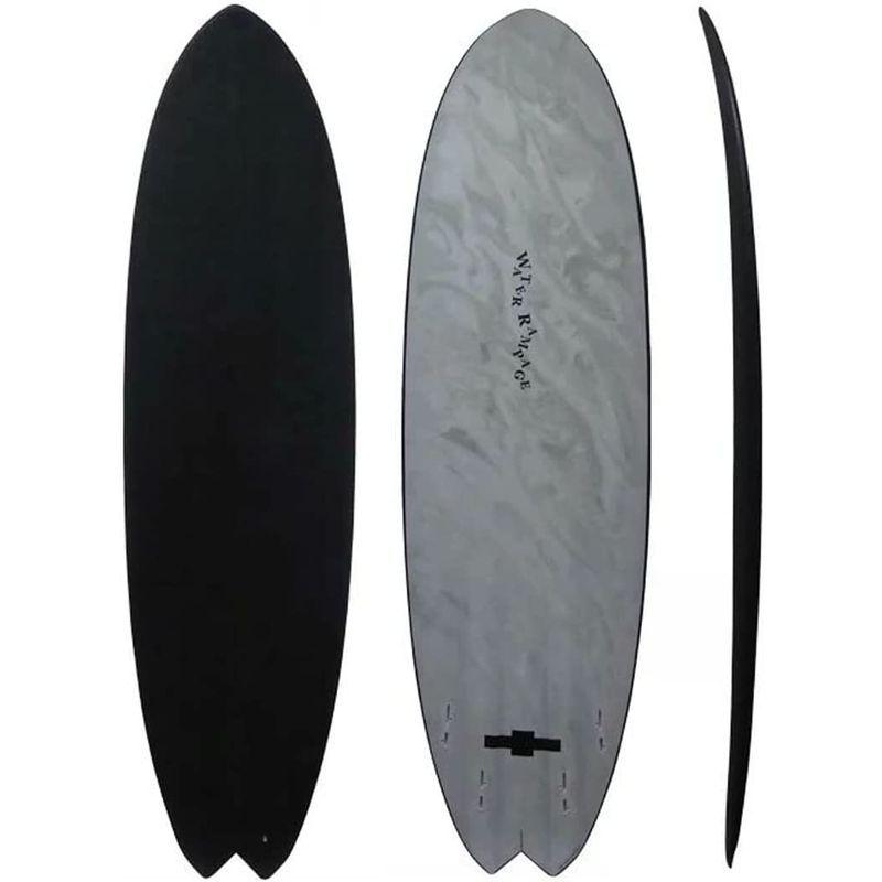 ⭐️完成品⭐️ WATER RAMPAGE ウォーターランページ サーフボード STEALTH HIGH 72 BLK ABST HARD BOTTOM 【CEG1893503074】(66979円)