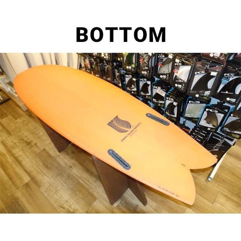 限定素材を使用 URBAN ISLAND SOCIETY TANGERINE タンジェリン 58 PU SURFBOARDS サーフボード 2022年 【R3105627842】(109856円)