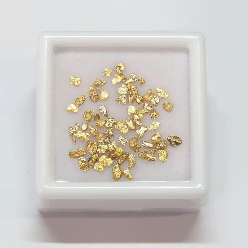 国産鉱物 自然金 砂金 砂金採り 標本 No2