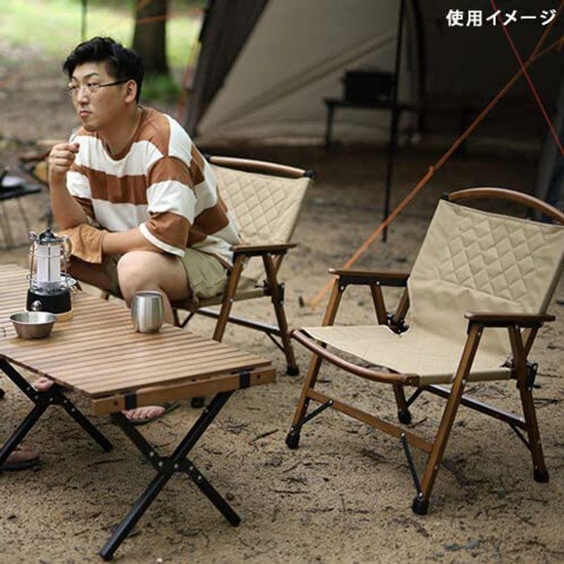 クイックキャンプ 一人掛け ウッドローチェア QC-WLC 一人掛け ウッドローチェア QC WLC