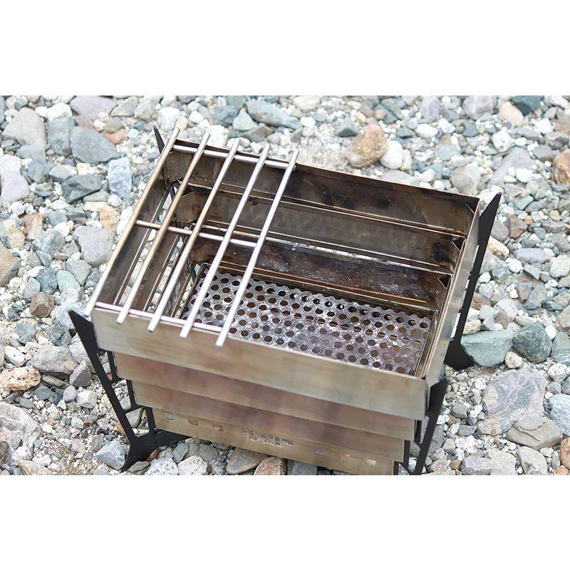 ハングアウト 焚き火台 KOMOREBI コモレビ こもれび シルバー 焚き火台 KOMOREBI コモレビ こもれび シルバー