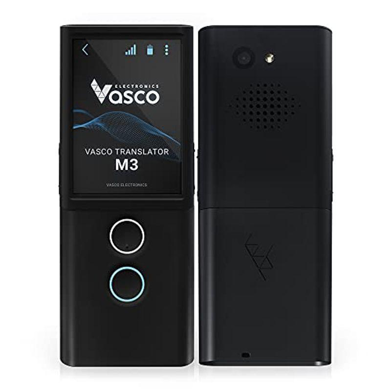 Vasco Translator M3 翻訳機 ポータブル双方向言語通訳 約200カ国で無料で無制限のインターネット カメラ翻訳