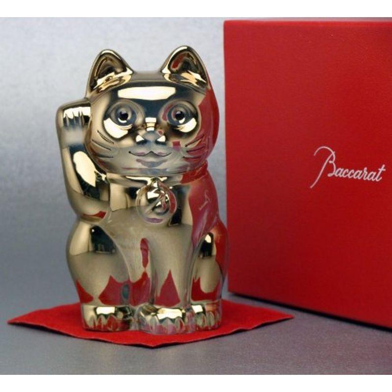 バカラ(Baccarat) 招き猫 まねき猫 Lucky Cat Gold(ゴールド)2612-987