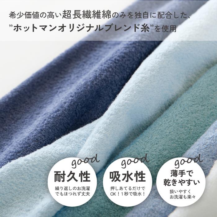Hotman（ホットマン） ギフトセット ライトフェイスタオル2枚 1秒