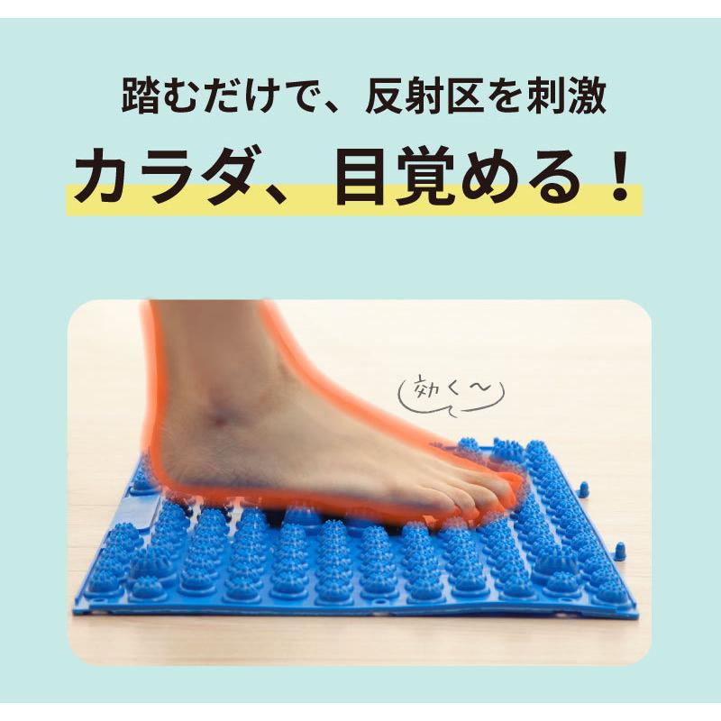 訳あり 2枚セット 送料無料 足つぼマット 官足法 足 マッサージ 脚 キッチンマット 玄関マット に マッサージ屋さんの 健康マット Dragonmat Wakeari B2 Hot Market Hmy 通販 Yahoo ショッピング