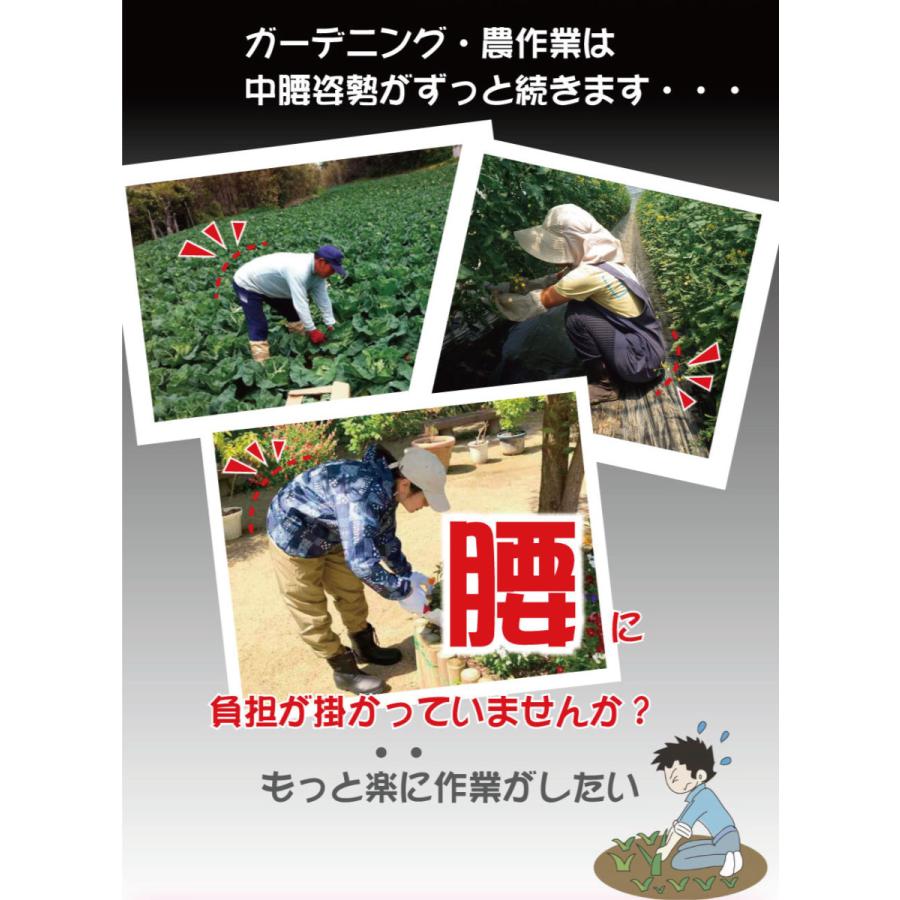 農作業用椅子 農作業 椅子 イス 便利 グッズ ガーデニング 作業椅子 移動が楽々 Rakupon Hot Market Hmy 通販 Yahoo ショッピング