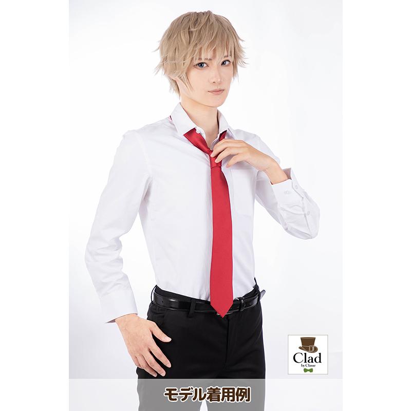 クラッセ【男装用ワイシャツ 長袖 白】インナー コスプレ : ホット