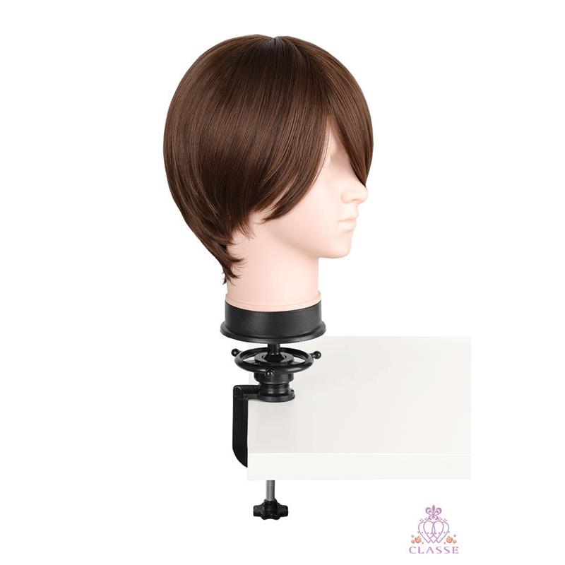 クラッセ【加工専用マネキンヘッド】等身サイズ 卓上クランプ クラッセ【加工専用マネキンヘッド】等身サイズ 卓上クランプ