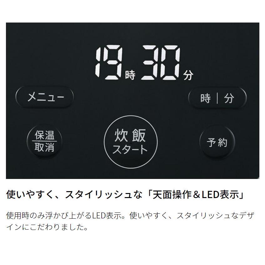 SHARP シャープ【KS-CF05C(-B/-W)】炊飯器 3合 マイコン SHARP シャープ【KS-CF05C(-B/-W)】炊飯器 3合 マイコン