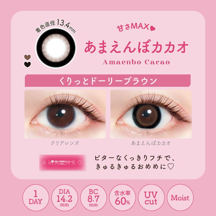 エバーカラーワンデー ミリモア  度なし 度あり カラコン 新木優子 | Ever Color | 12