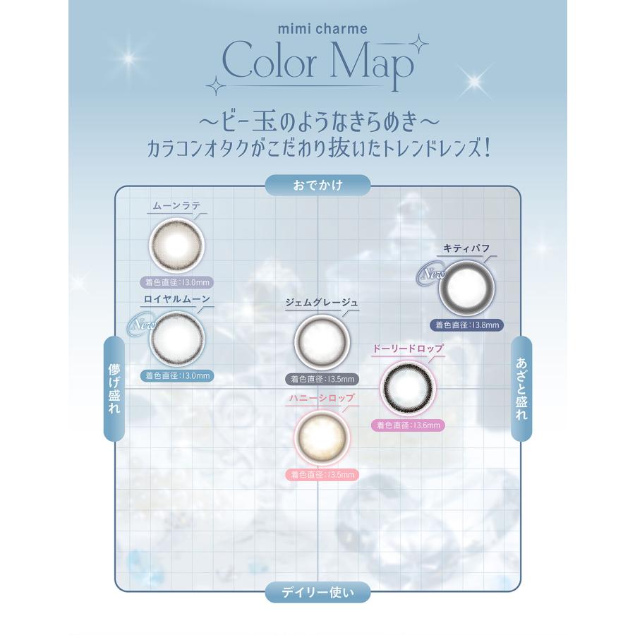 ミミシャルム ワンデー  度なし 度あり カラコン nanako |  | 08