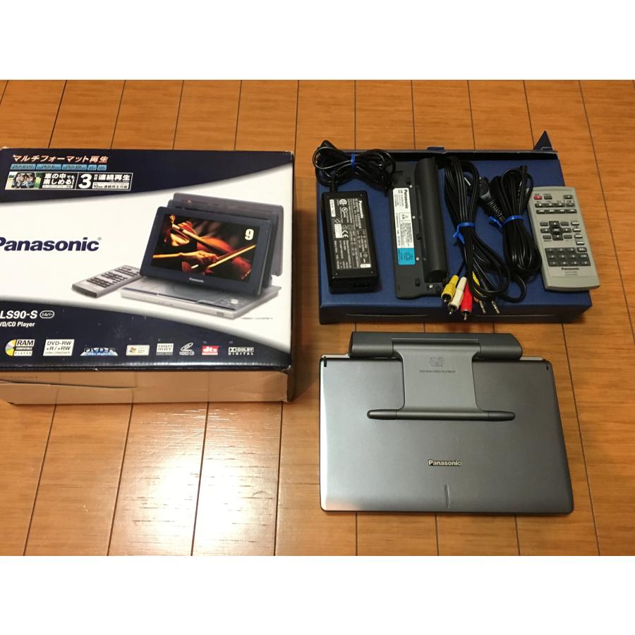 ほぼ新品　2025年式　シャープ　43v 保証書あり　新品パナソニックDVDプレーヤー付き パナソニック 9型 ポータブルDVDプレーヤー DVD-LS90 : ホット