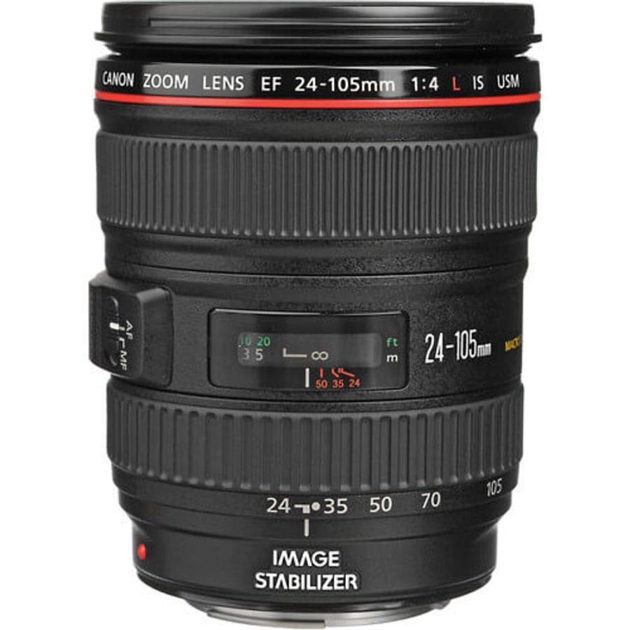 Canon EFレンズ EF24-105mm F4L IS USM ズームレンズ 標準 : ホット