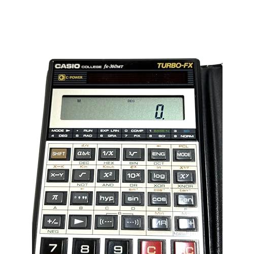 カシオ計算機 ラ-ンプログラム機能搭載関数電卓 FX-360MT : ホット