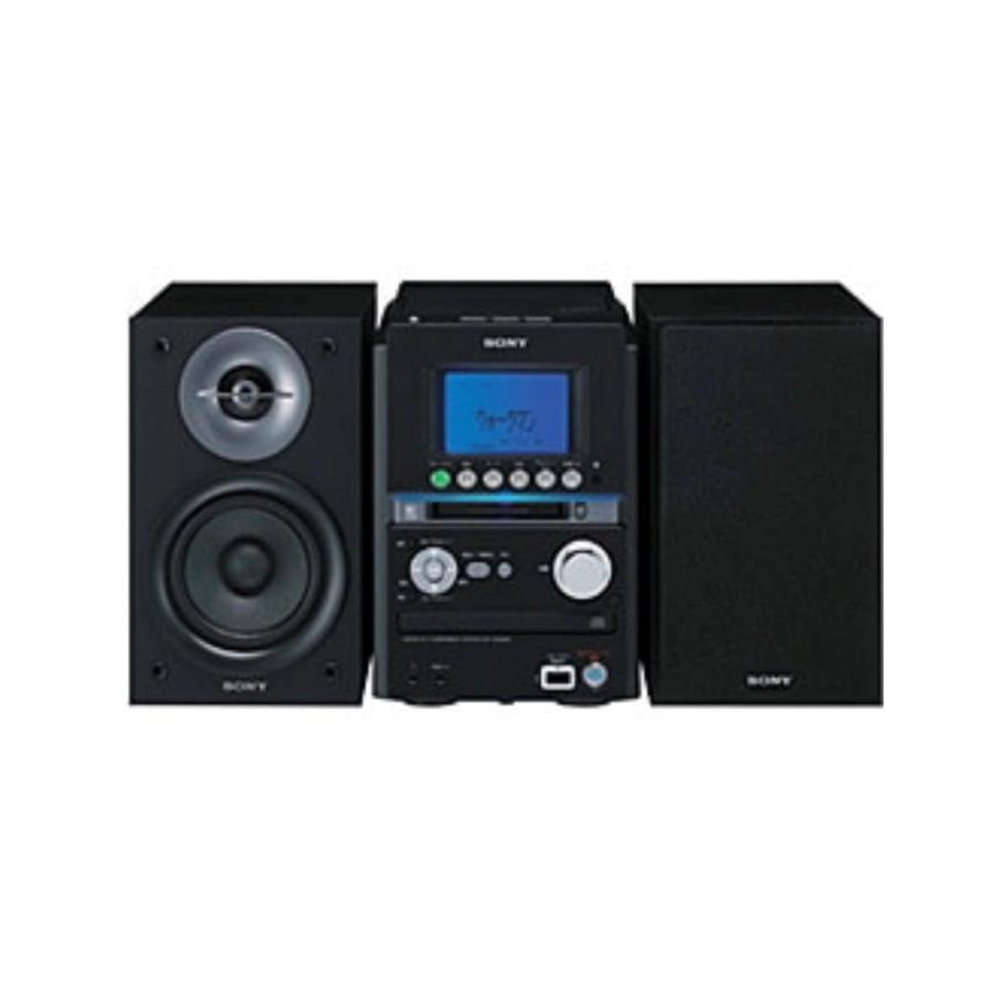 SONY MD搭載オールインワンコンポ CMT-M35WM B ブラック : ホット