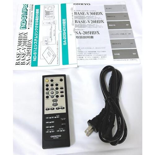 ONKYO 5.1ch対応AVセンター 最大出力30W×5 SA-205HDX(B