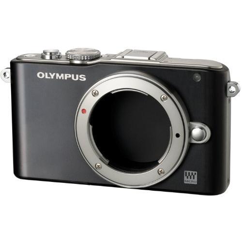OLYMPUS ミラーレス一眼 PEN Lite E-PL3 ボディ ブラック BODY BLK