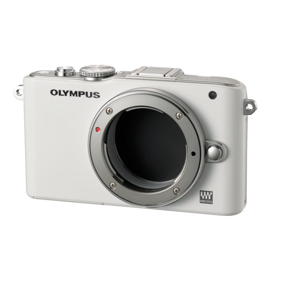 OLYMPUS ミラーレス一眼 PEN Lite E-PL3 ボディ ホワイト BODY WHT 