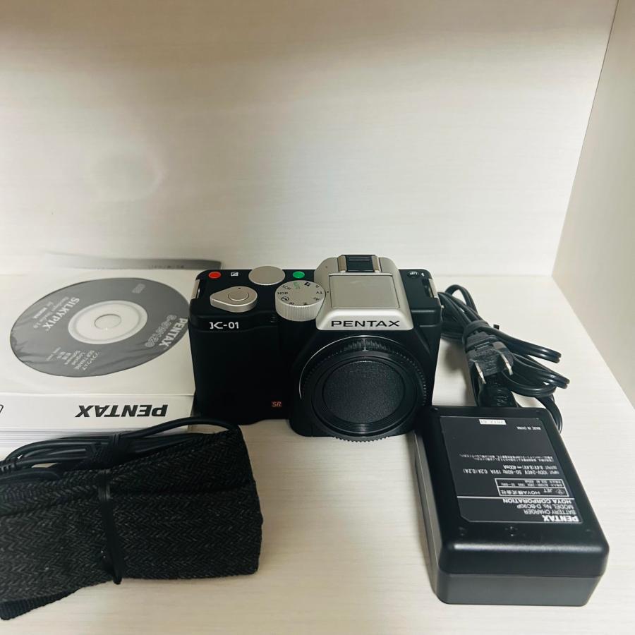 PENTAX ミラーレス一眼カメラ K-01 ボディ ブラック/ブラック K-01BODY 