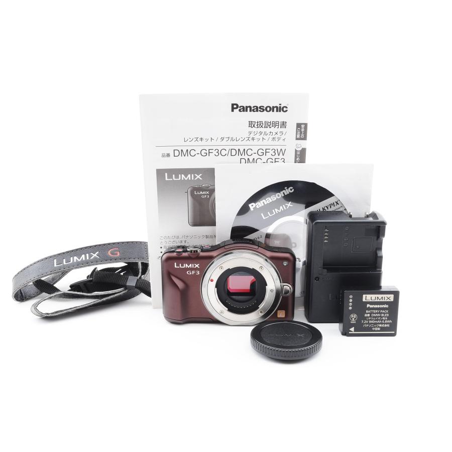 Panasonic ミラーレス一眼カメラ LUMIX GF3 ボディ センシュアル