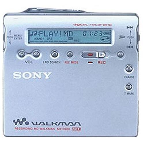SONY MZ-R900 ポータブルMDプレーヤー Amazon | SONY ソニー MZ-R900（L） ブルー ポータブルMDプレーヤー