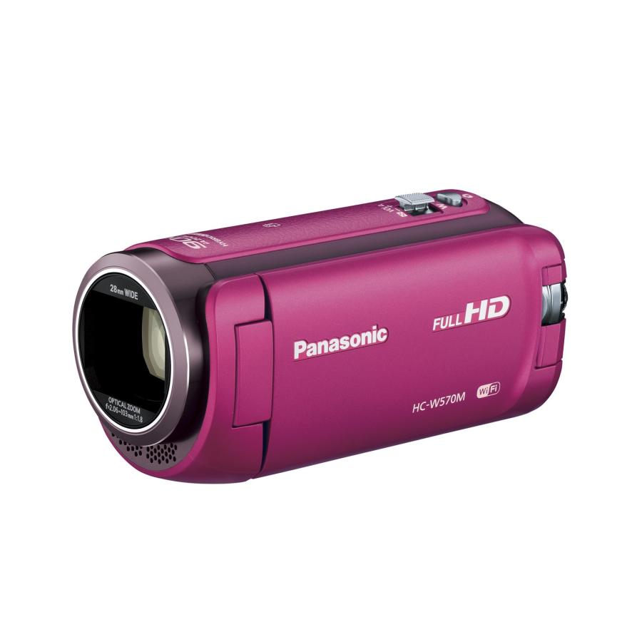 Panasonic デジタルハイビジョンビデオカメラ 内蔵メモリー32GB ピンク