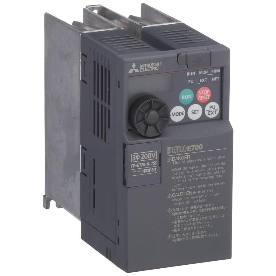 三菱電機 小型パワフルインバータ FR-E720-0.75K : ホットミーティア