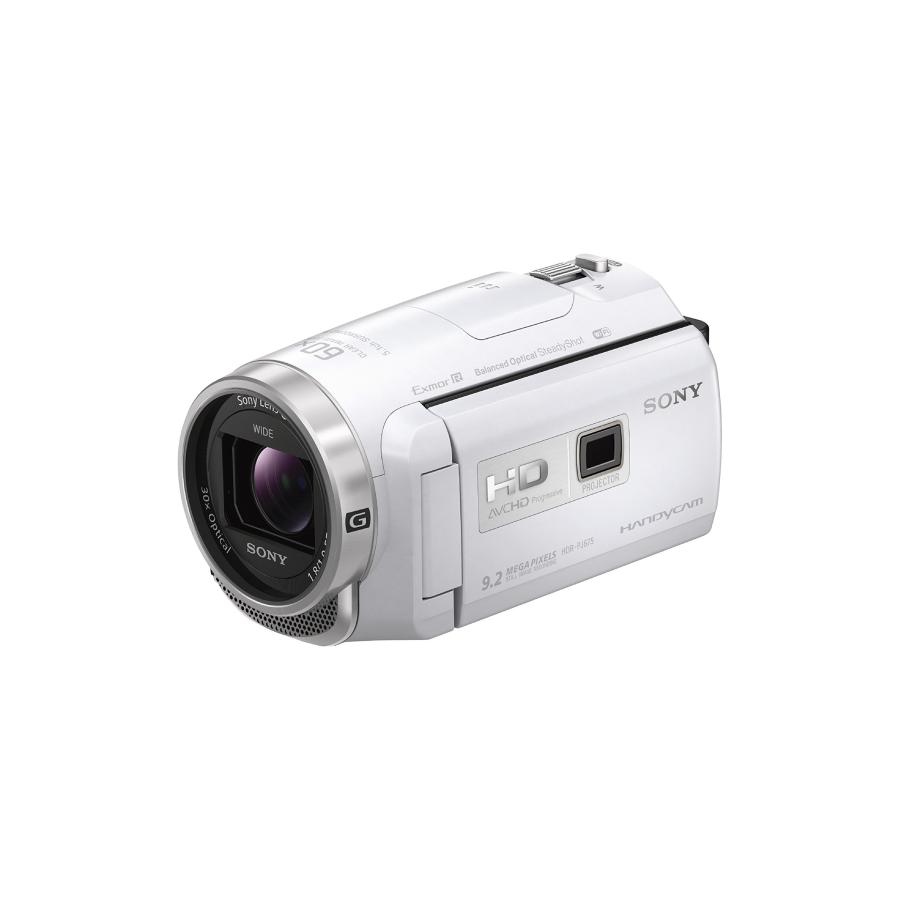 SONY ビデオカメラ HDR-PJ675 32GB 光学30倍 ホワイト Handycam
