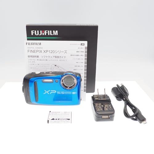富士フイルム デジタルカメラ XP120 ブルー FX-XP120BL : ホット
