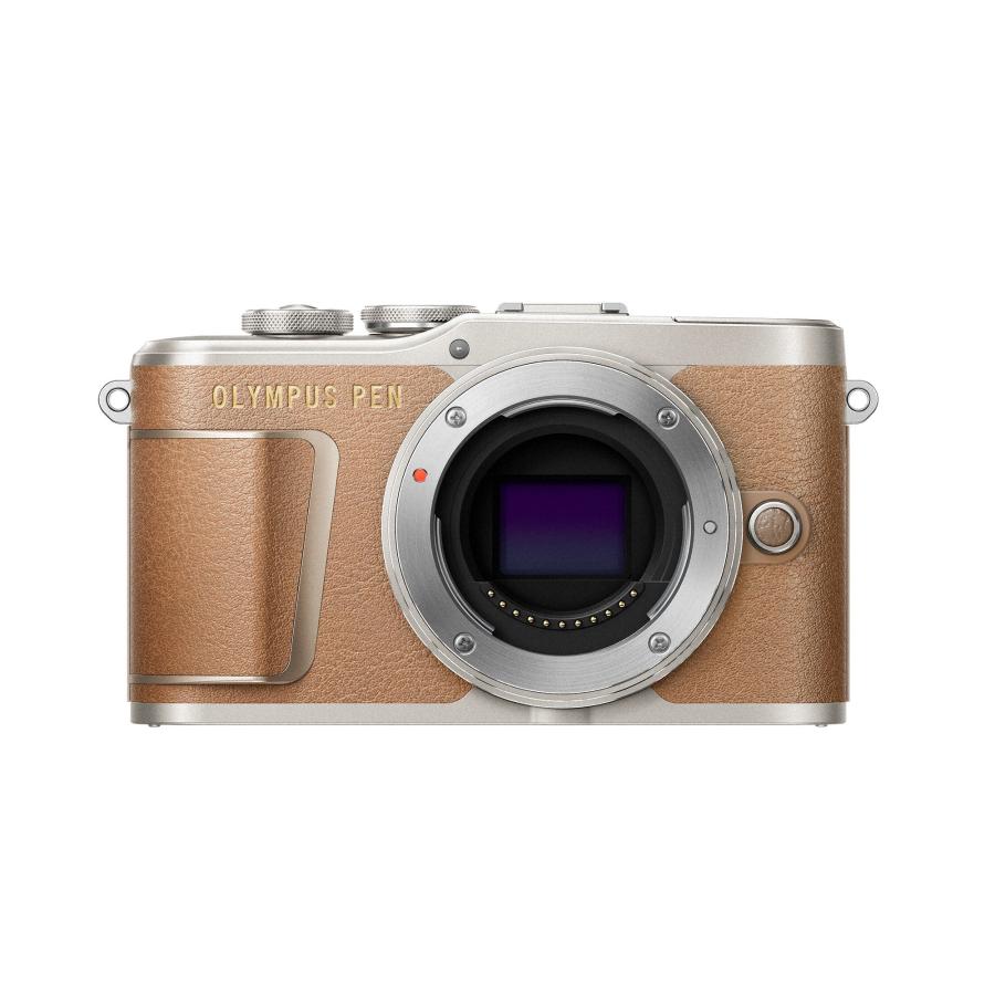 OLYMPUS ミラーレス一眼 PEN E-PL9 ボディー ブラウン : ホット