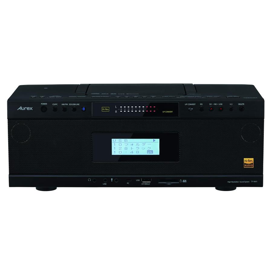 東芝 ハイレゾ対応 Bluetooth/SD/USB/CDラジオ TY-AH1(K