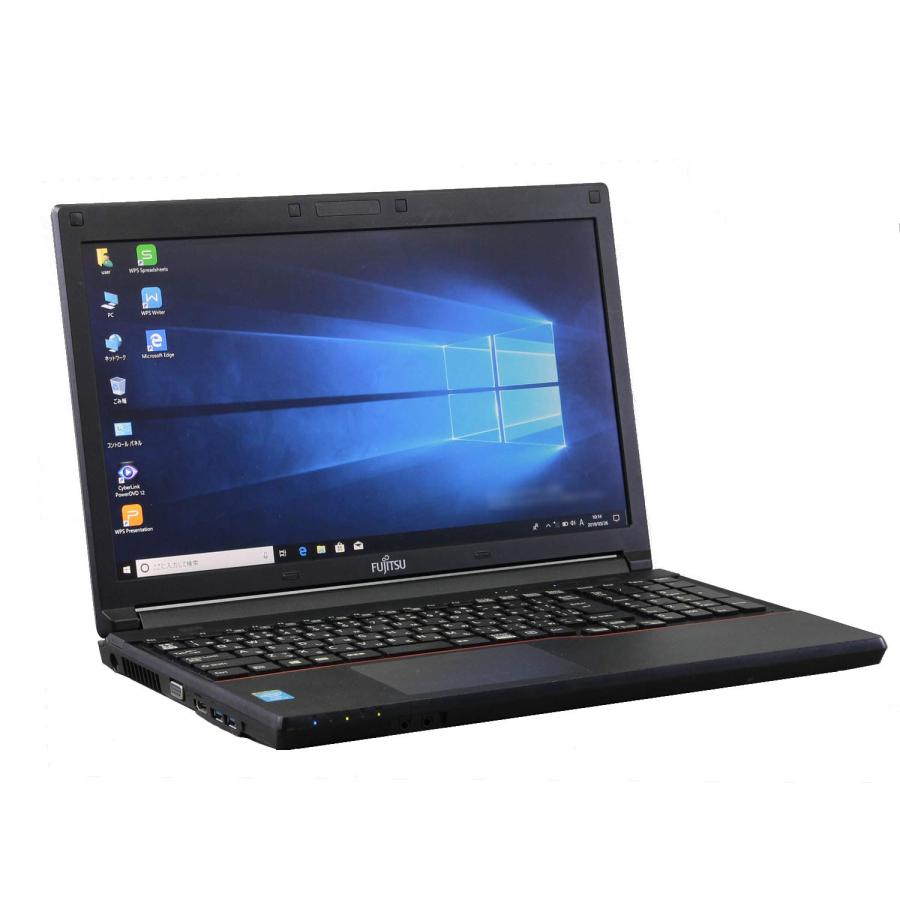 富士通　LIFEBOOK A574/HX Win10 WPS Office ] 富士通 LIFEBOOK A574/HX Win10 Pro Core i3 メモリ4GB