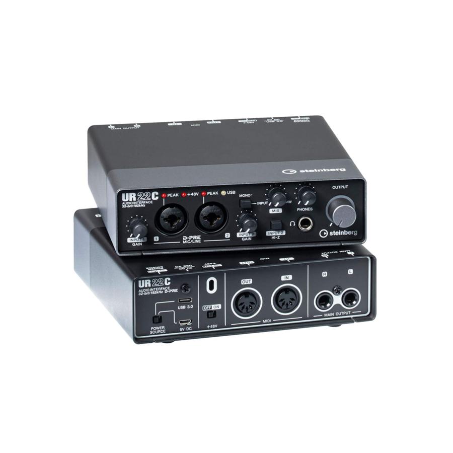 スタインバーグ Steinberg USB3.0 オーディオインターフェイス UR22C