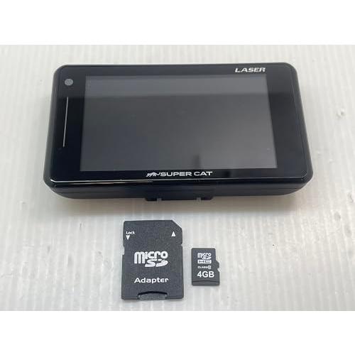 ユピテル レーザー&レーダー探知機 SUPER CAT A360α3.6インチ